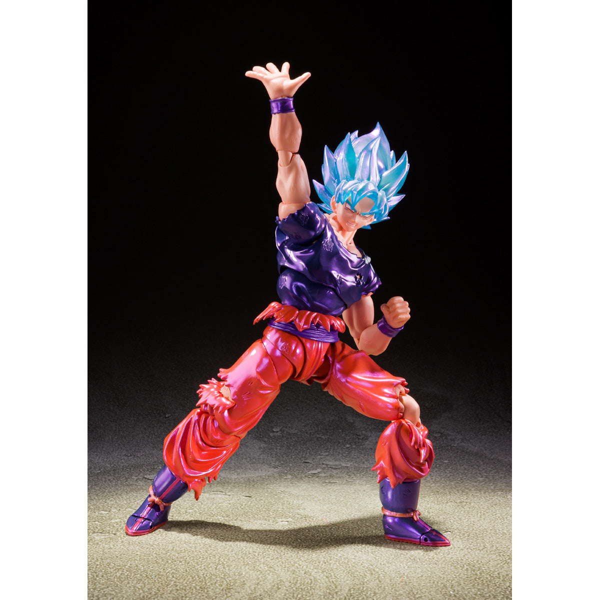 S.H. Figuarts Dragon Ball Super Saiyan God Super Saiyan Son Goku Kaio-Ken Event Exclusive Color Edition Action Figure