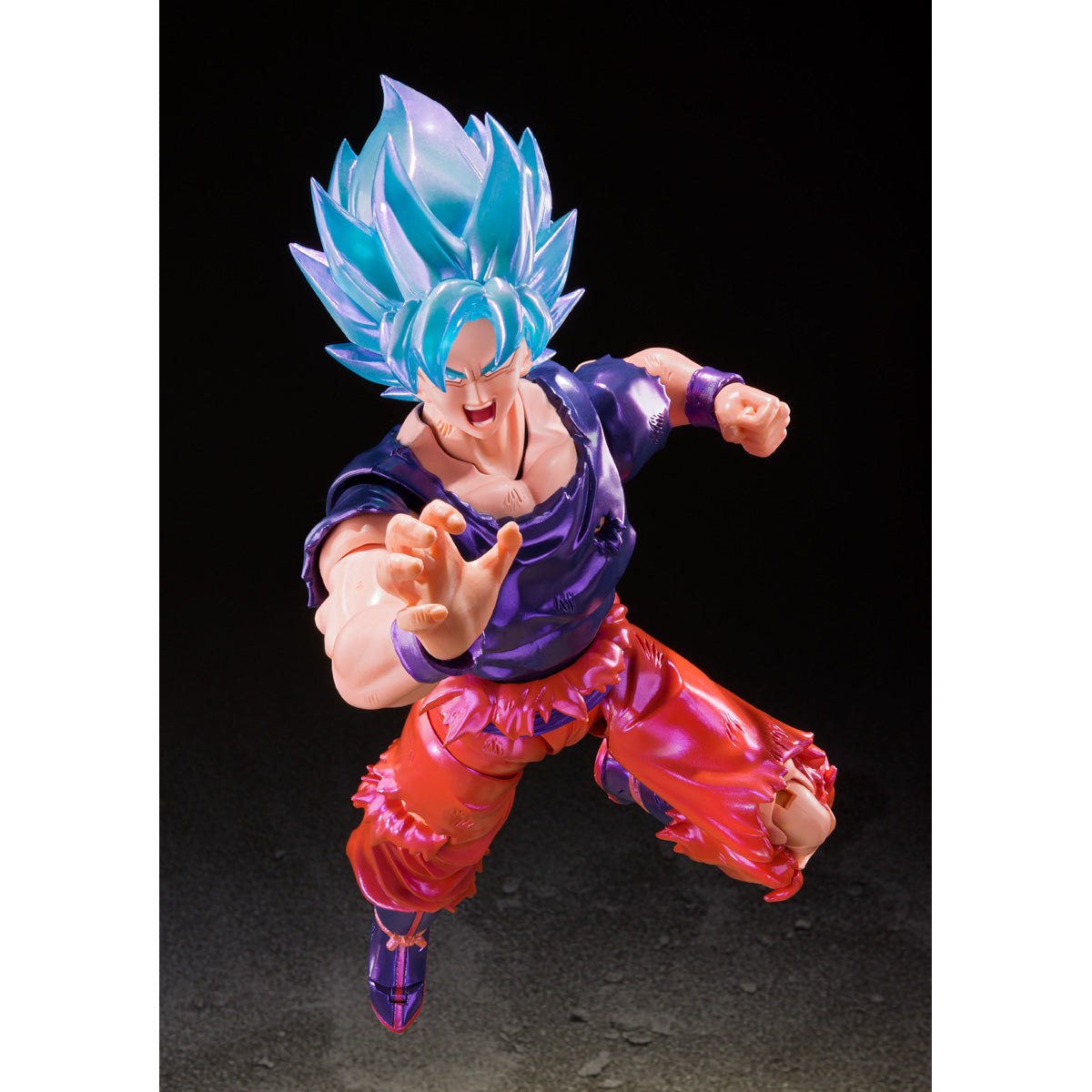 S.H. Figuarts Dragon Ball Super Saiyan God Super Saiyan Son Goku Kaio-Ken Event Exclusive Color Edition Action Figure