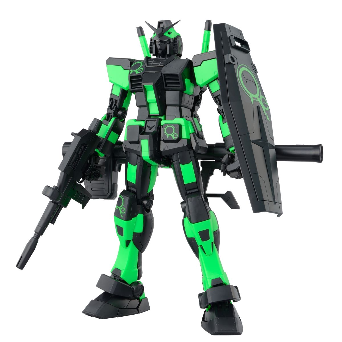 Gundam 1/100 MG RX-78-2 Gundam Ver. 3.0 (Recirculation Color / Neon Green) Model Kit Exclusive