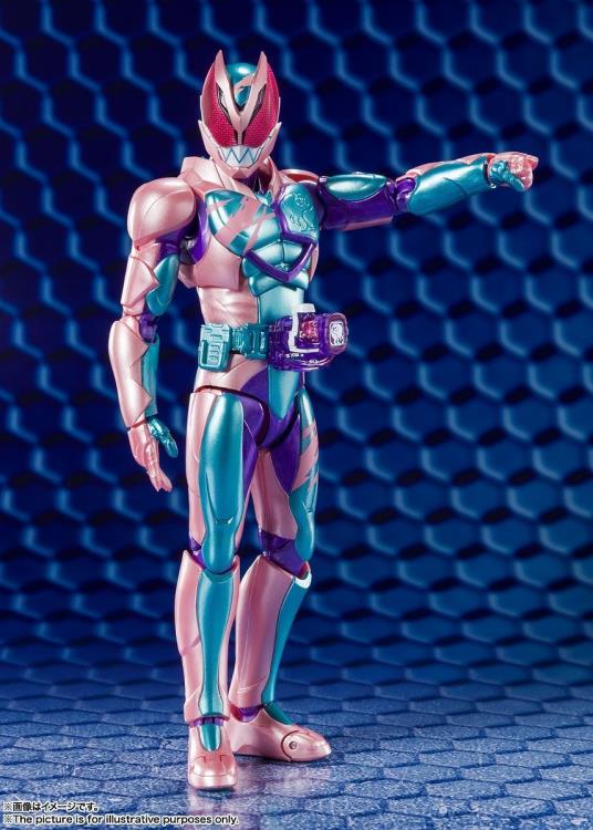 S.H. Figuarts Masked Kamen Rider Revise Kamen Rider Revi Rex Genome Action Figure