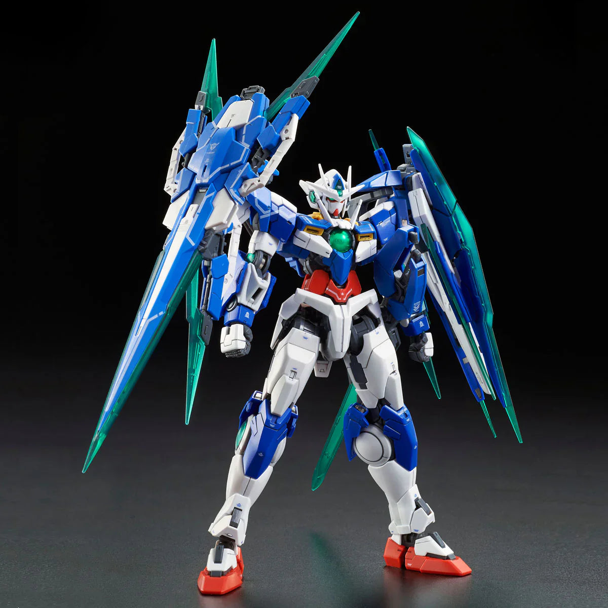 Gundam 1/144 RG GNT-0000/FS 00 Qan[T] Full Saber Model Kit Exclusive