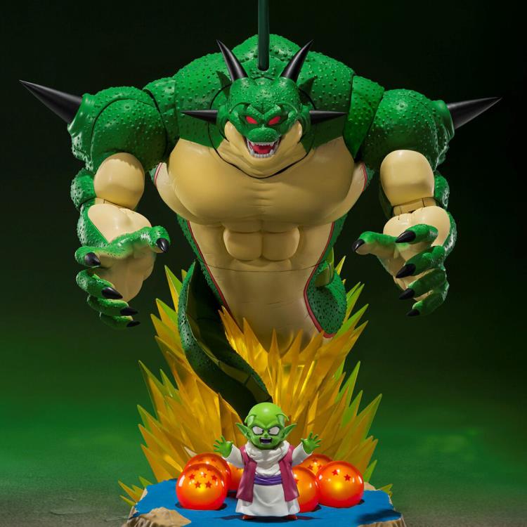 S.H. Figuarts Dragon Ball Z Porunga and Dende Luminous Dragon Ball Set Action Figure
