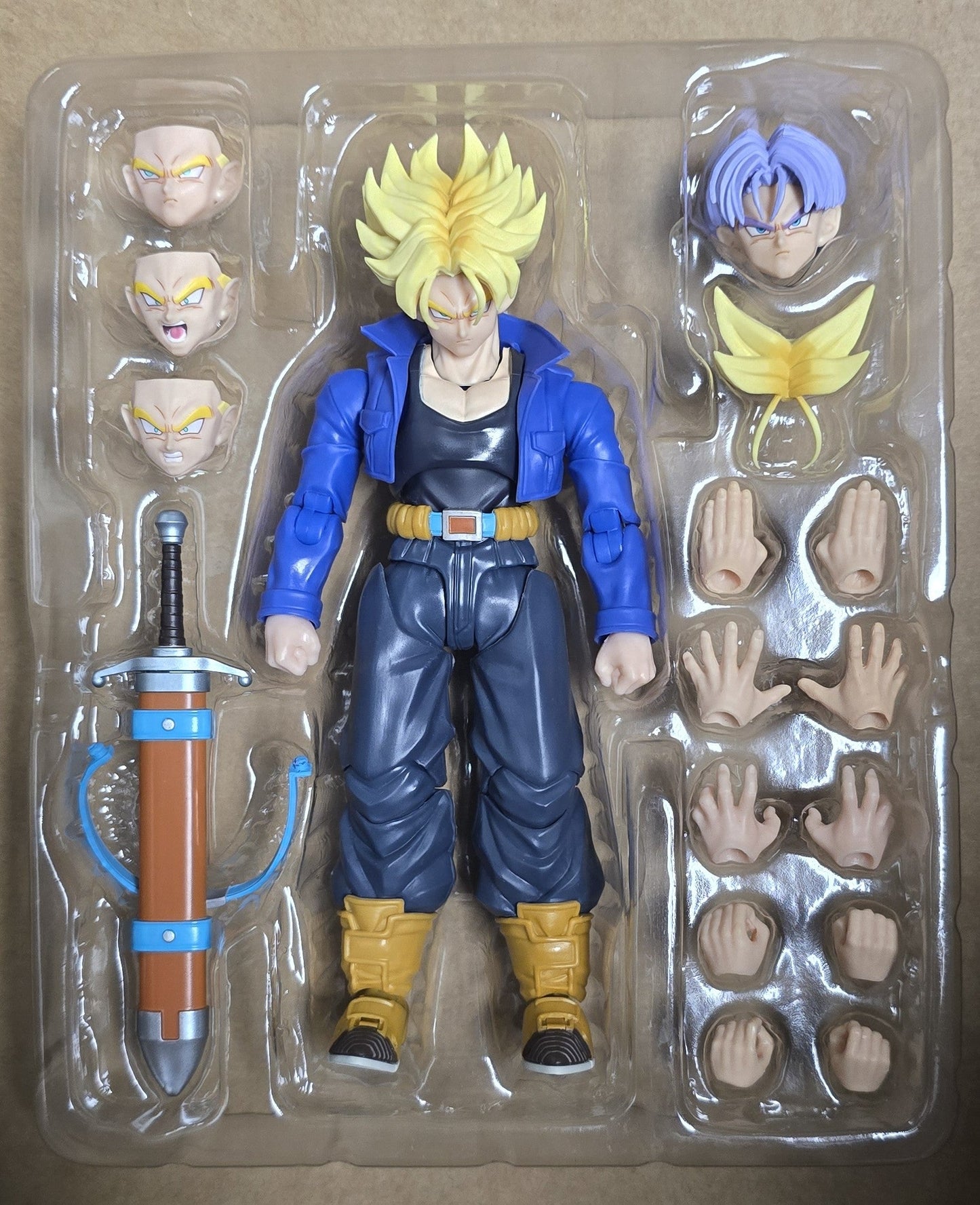 *Open Box* S.H. Figuarts Dragon Ball Z Super Saiyan Trunks -The Boy From The Future- Action Figure