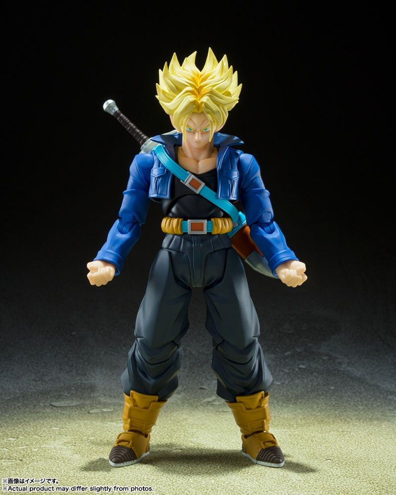 S.H. Figuarts Dragon Ball Z Super Saiyan Trunks -The Boy From The Future- (Reissue) Action Figure