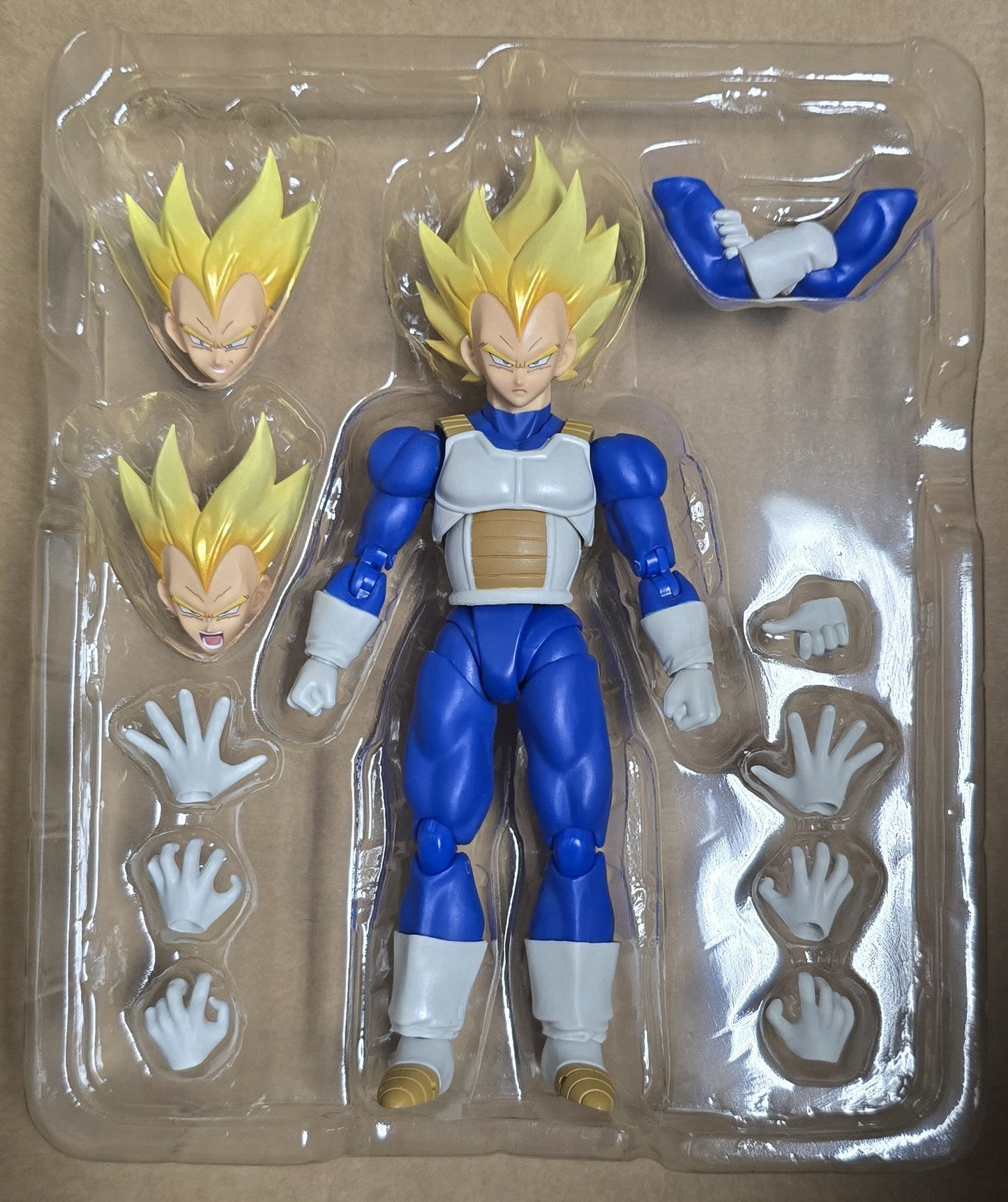 *Open Box* S.H. Figuarts Dragon Ball Z Super Saiyan Vegeta -Awakened Super Saiyan Blood- Action Figure