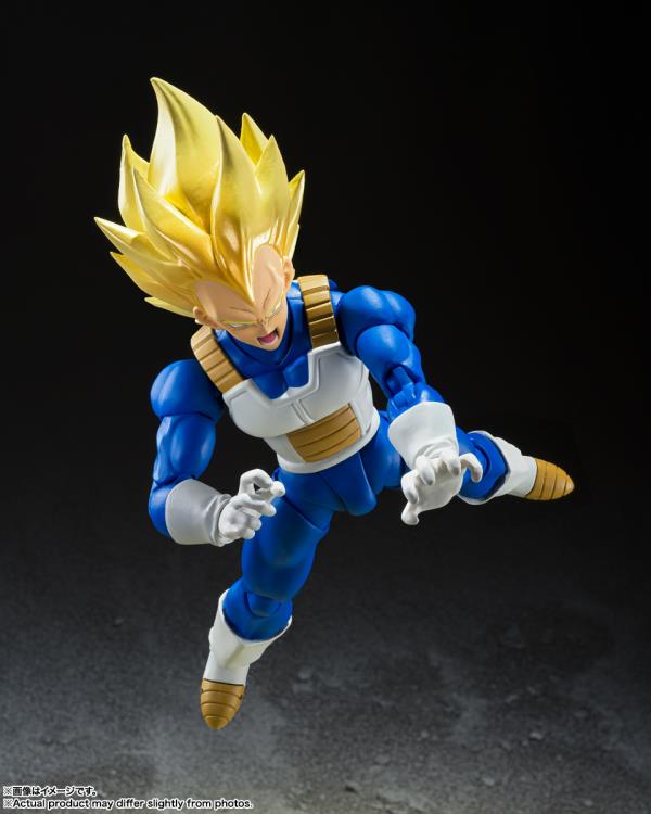 S.H. Figuarts Dragon Ball Z Super Saiyan Vegeta (Awakening Super Saiyan Blood) Action Figure