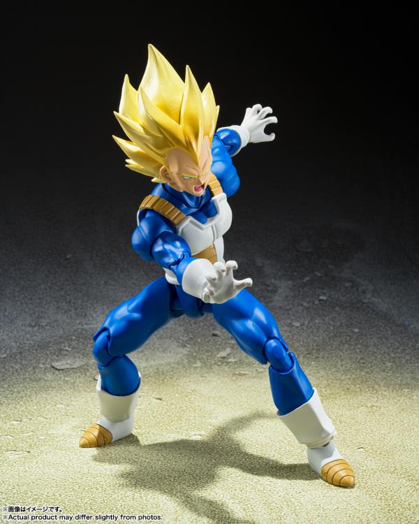 S.H. Figuarts Dragon Ball Z Super Saiyan Vegeta (Awakening Super Saiyan Blood) Action Figure