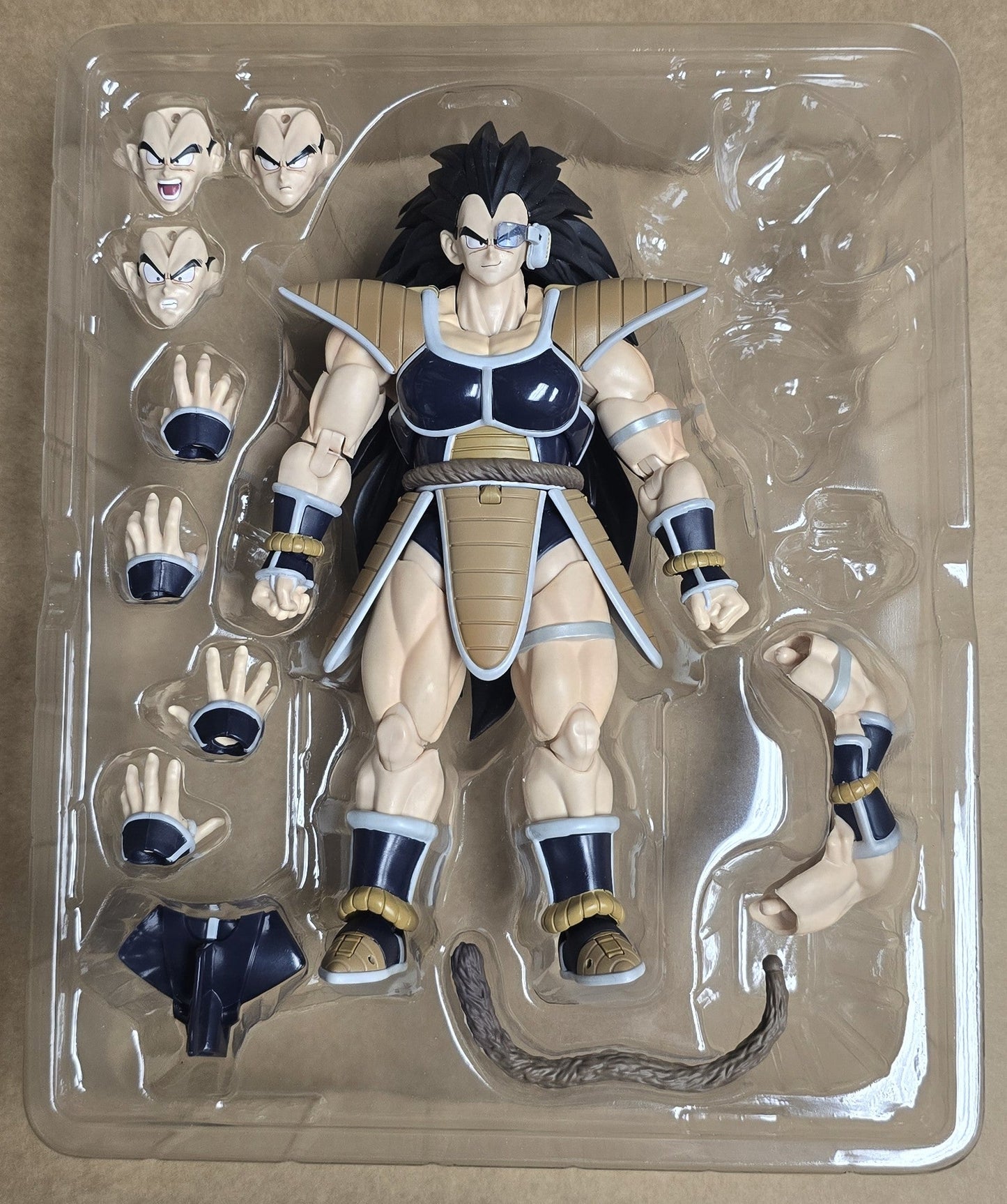 *Open Box* S.H. Figuarts Dragon Ball Z Raditz Exclusive Edition (No Gohan) Action Figure