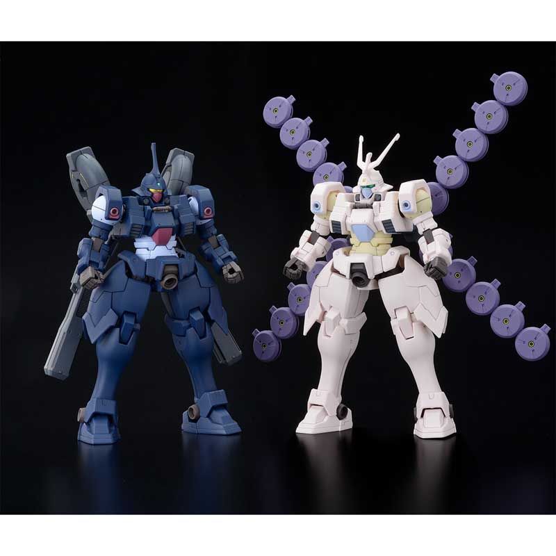 Gundam 1/144 HGUC Gundam Wing OZ-13MSX1B-S Vayeate Suivant and OZ-13MSX2B-S Mercurius Suivant Model Kit Exclusive