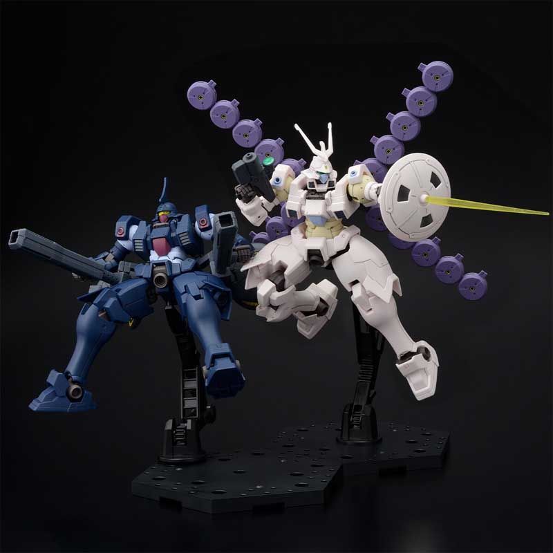 Gundam 1/144 HGUC Gundam Wing OZ-13MSX1B-S Vayeate Suivant and OZ-13MSX2B-S Mercurius Suivant Model Kit Exclusive