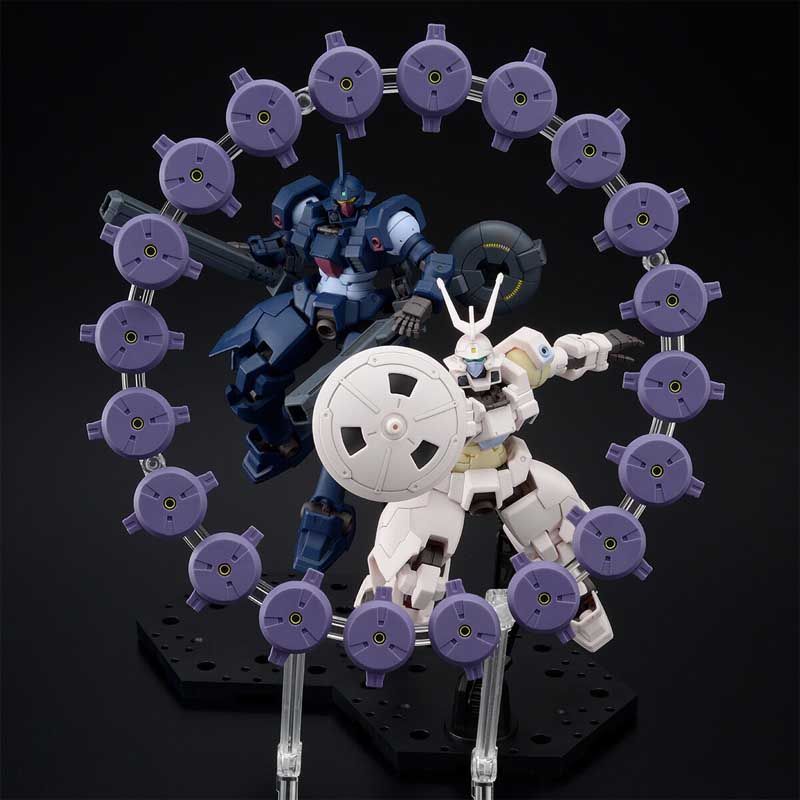 Gundam 1/144 HGUC Gundam Wing OZ-13MSX1B-S Vayeate Suivant and OZ-13MSX2B-S Mercurius Suivant Model Kit Exclusive