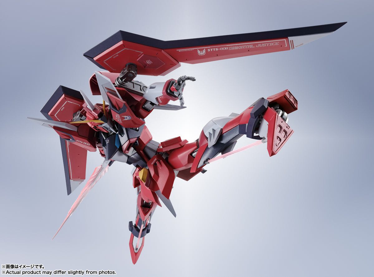 Bandai Metal Robot Spirits Gundam Seed Freedom STTS-808 Immortal Justice Gundam Action Figure