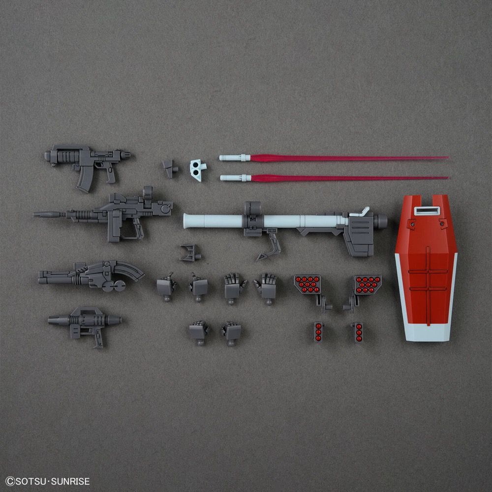 Gundam 1/144 HG The Origin RGM-79 GM (Shoulder Cannon / Missile Pod) Model Kit