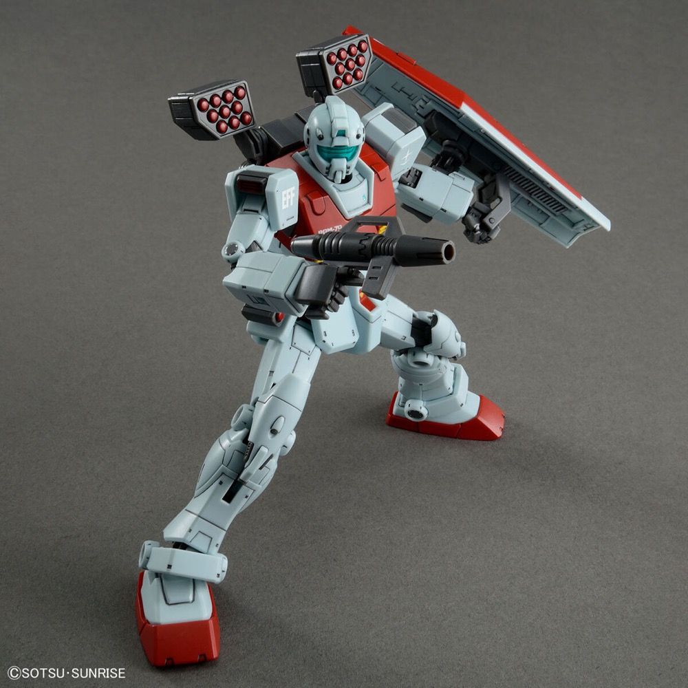 Gundam 1/144 HG The Origin RGM-79 GM (Shoulder Cannon / Missile Pod) Model Kit
