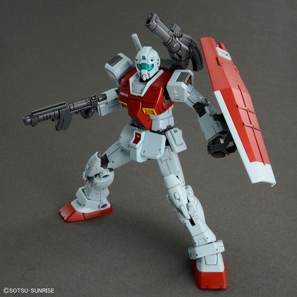 Gundam 1/144 HG The Origin RGM-79 GM (Shoulder Cannon / Missile Pod) Model Kit