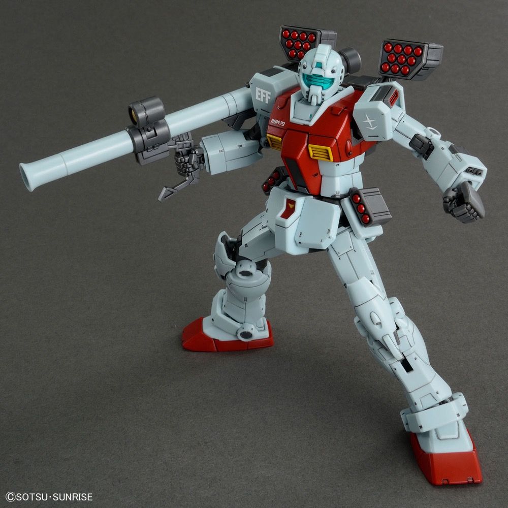 Gundam 1/144 HG The Origin RGM-79 GM (Shoulder Cannon / Missile Pod) Model Kit