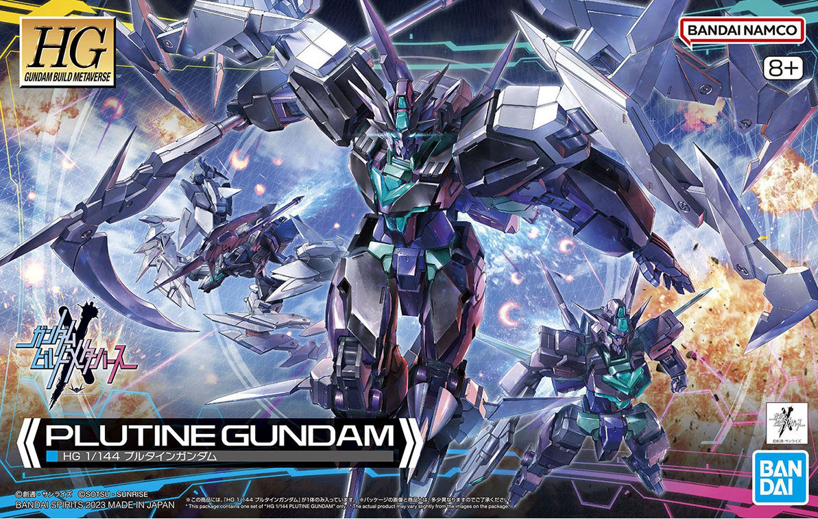 Gundam 1/144 HGBM #06 PFF-X7II+/P9 Plutine Gundam Model Kit