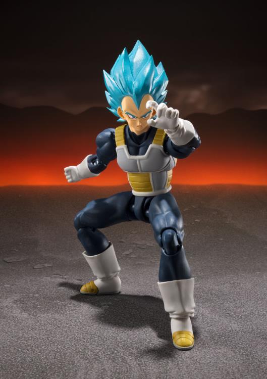 S.H. Figuarts Dragon Ball Super Broly Super Saiyan God Super Saiyan Vegeta (15th Anniversary Ver.) Action Figure