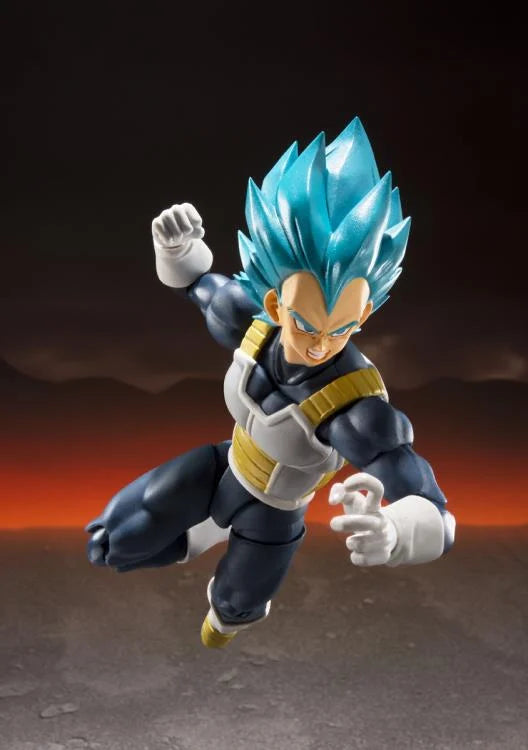 S.H. Figuarts Dragon Ball Super Broly Super Saiyan God Super Saiyan Vegeta (15th Anniversary Ver.) Action Figure