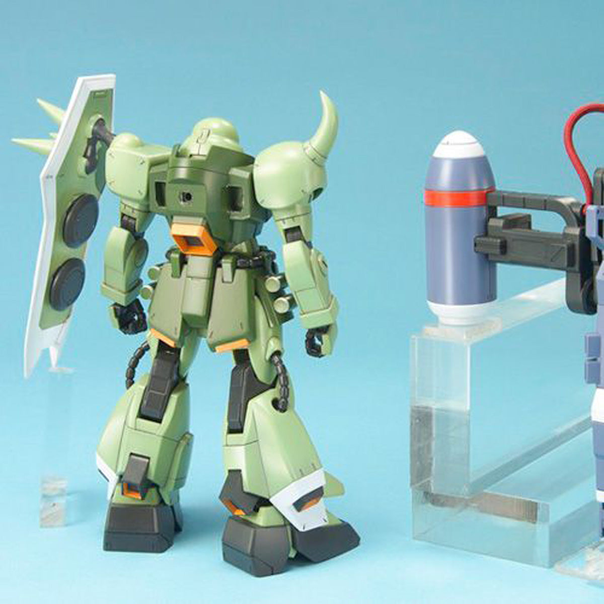 Gundam 1/100 NG #06 ZGMF-1000 Zaku Warrior + Blaze Wizard & Gunner Wizard Seed Destiny Model Kit