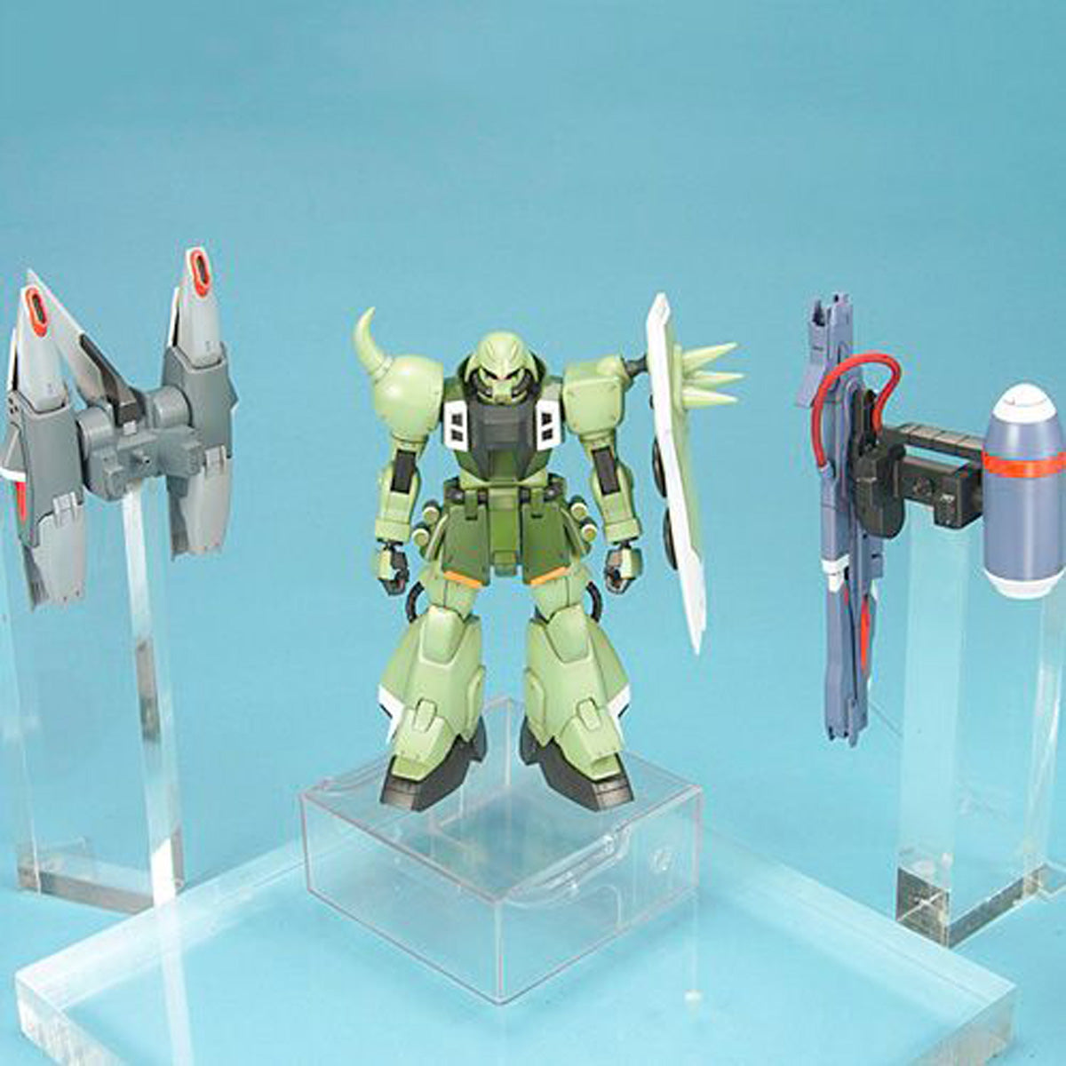 Gundam 1/100 NG #06 ZGMF-1000 Zaku Warrior + Blaze Wizard & Gunner Wizard Seed Destiny Model Kit