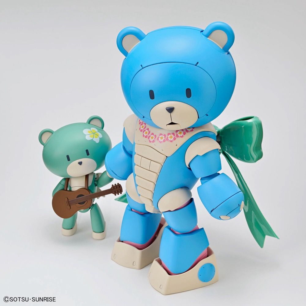 Gundam 1/144 HGBM #09 Beargguy Ohana & AloHaro Set Model Kit