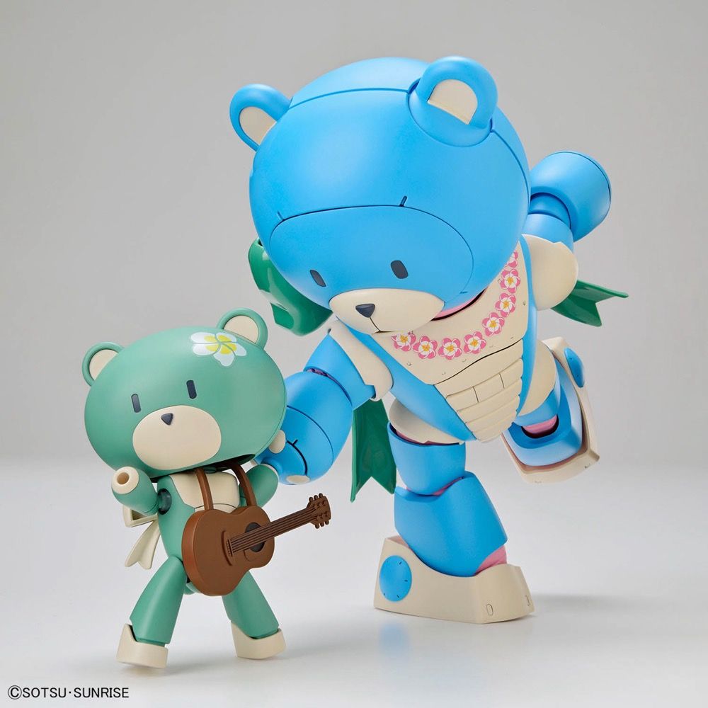Gundam 1/144 HGBM #09 Beargguy Ohana & AloHaro Set Model Kit