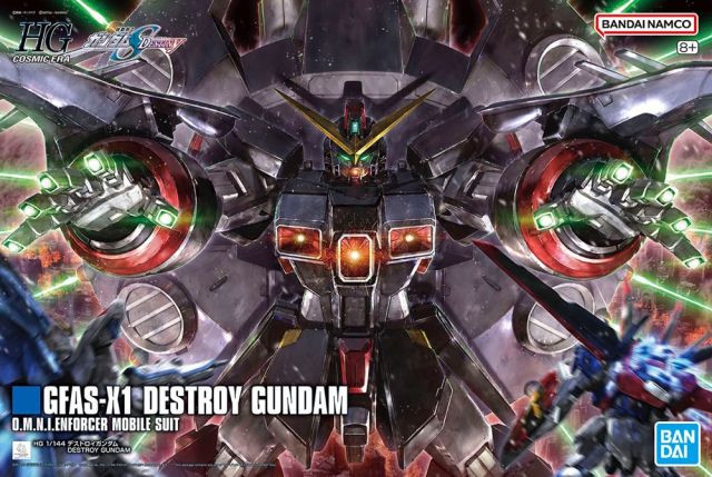 Gundam 1/144 HGUC #246 HGCE Seed Destiny GFAS-X1 Destroy Gundam Model Kit