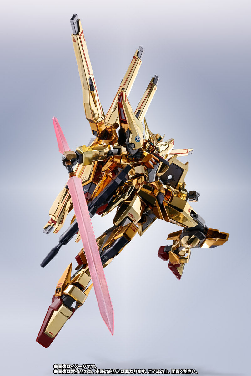 Bandai Metal Robot Spirits Gundam Seed Freedom ORB-01 Akatsuki Shiranui Unit (Seed Freedom Ver.) Action Figure