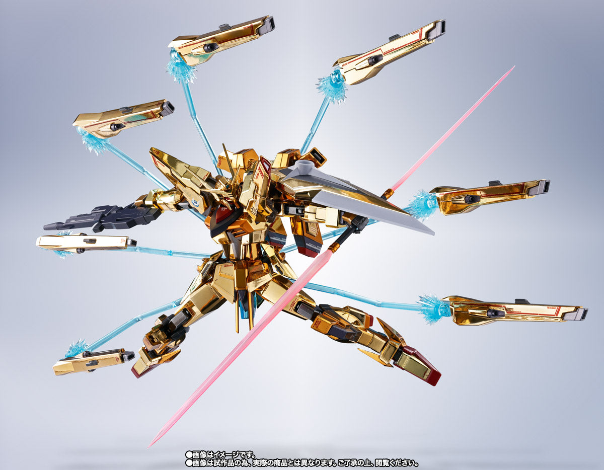 Bandai Metal Robot Spirits Gundam Seed Freedom ORB-01 Akatsuki Shiranui Unit (Seed Freedom Ver.) Action Figure
