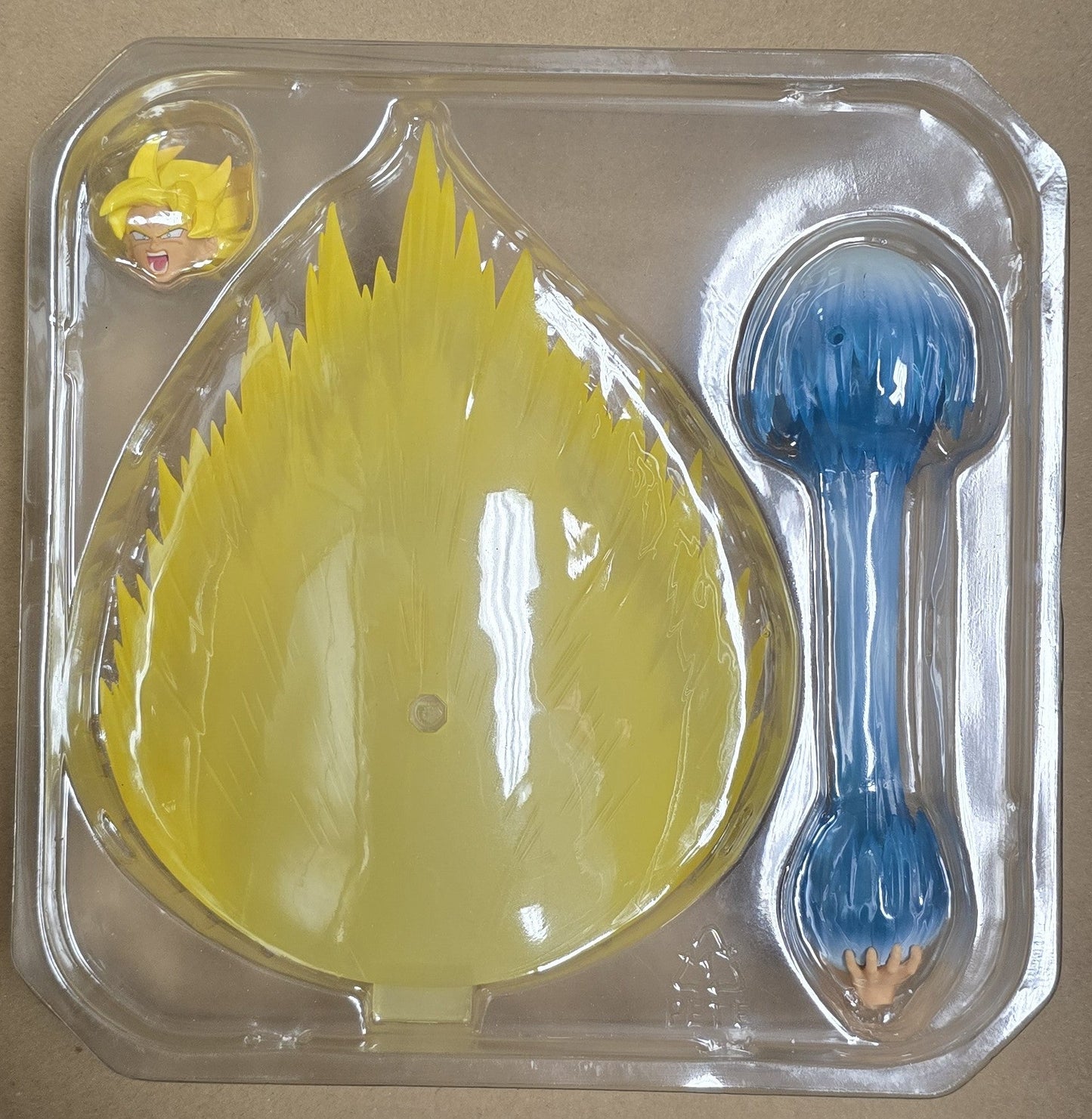 *Open Box* S.H. Figuarts Dragon Ball Z Super Saiyan Son Goku's Effect Part Set Teleport Kamehameha Action Figure