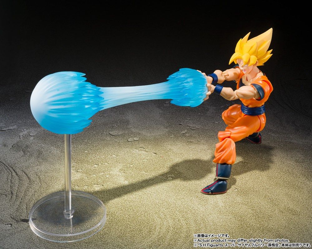 S.H. Figuarts Dragon Ball Z Super Saiyan Son Goku (Teleport Kamehameha) Effect Parts