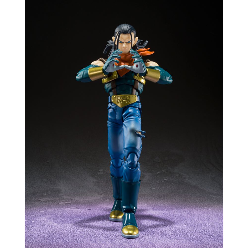 S.H. Figuarts Dragon Ball GT Super Android 17 Exclusive Action Figure