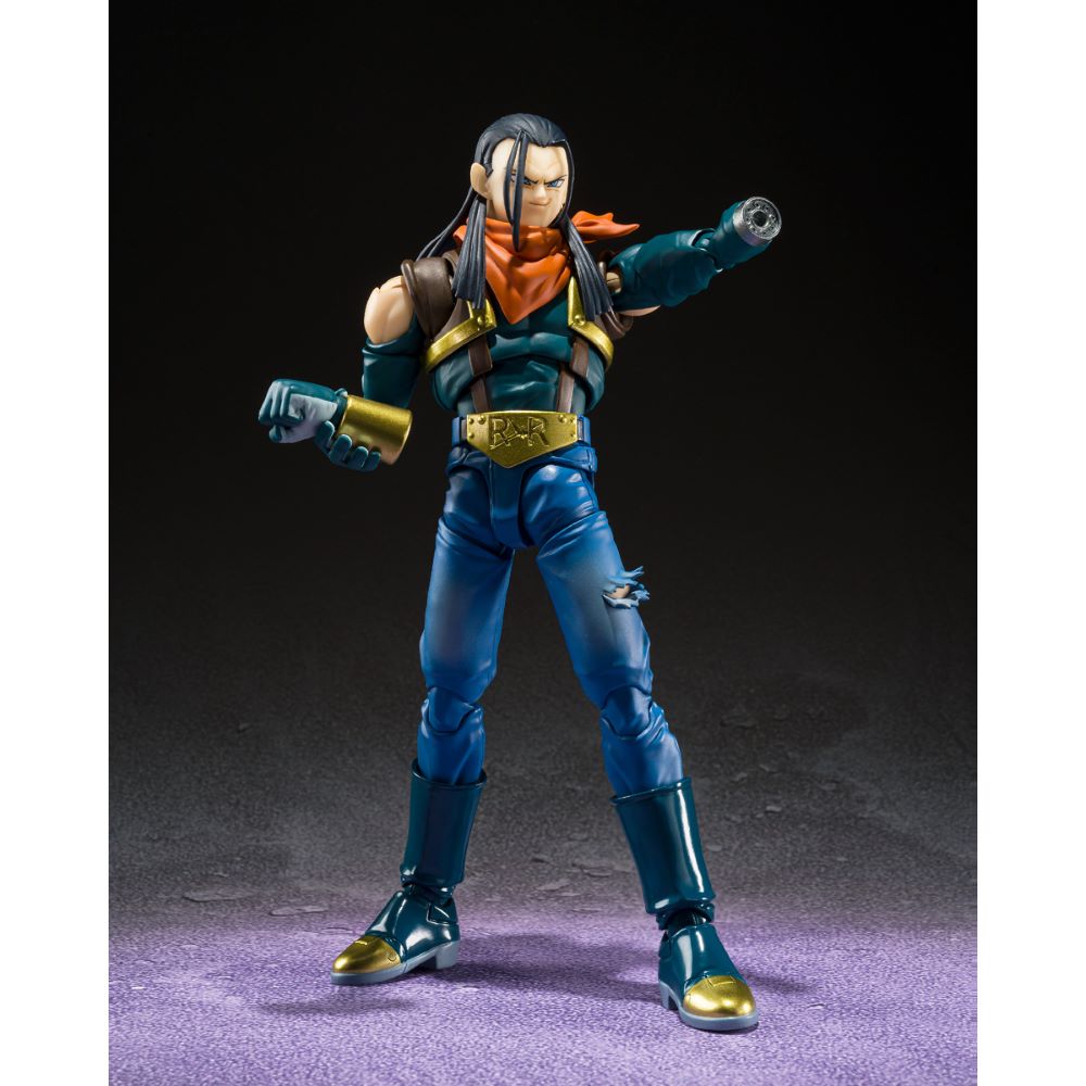 S.H. Figuarts Dragon Ball GT Super Android 17 Exclusive Action Figure