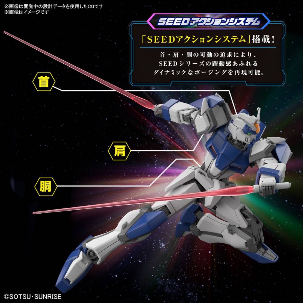 Gundam 1/144 HGUC #252 HGCE Seed Freedom ZGMF-1027M Duel Blitz Model Kit