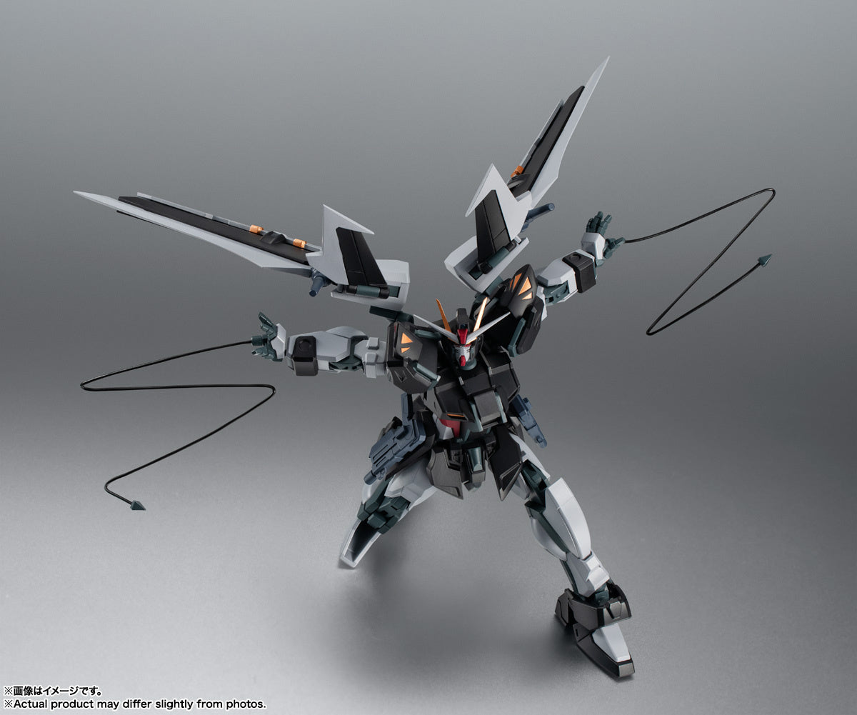 Robot Spirits GAT-X105E + AQM/E-X09S Strike Noir Gundam Ver. A.N.I.M.E Action Figure