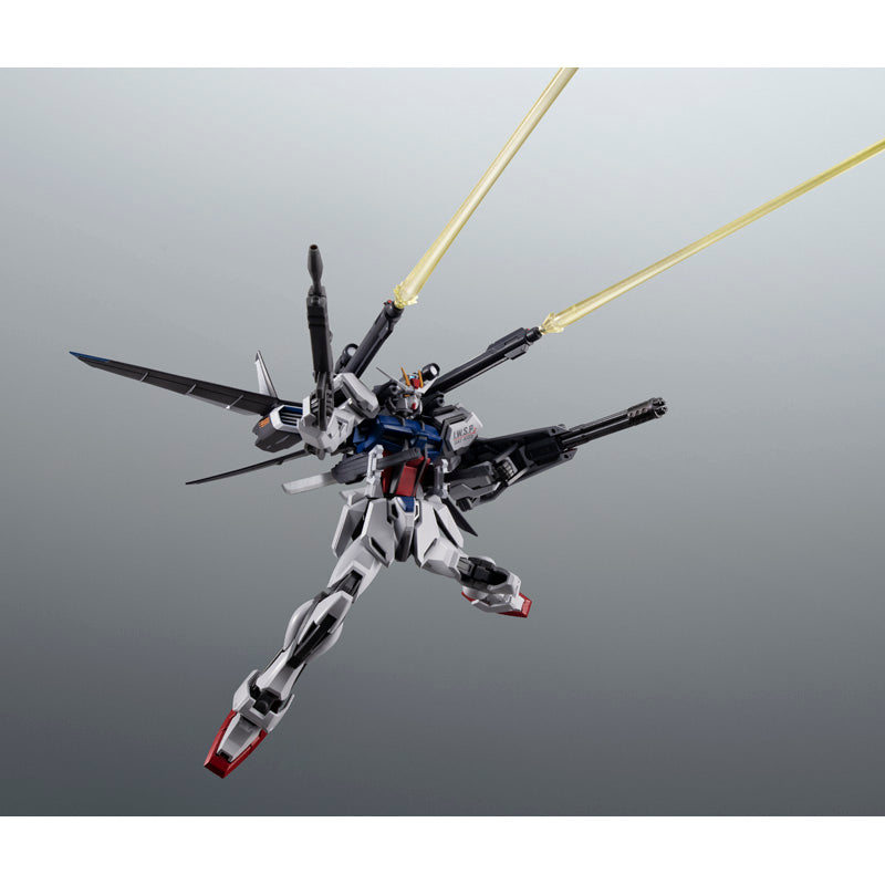 Robot Spirits #R-SP GAT-X105 Strike Gundam + I.W.S.P. Ver. A.N.I.M.E. Action Figure