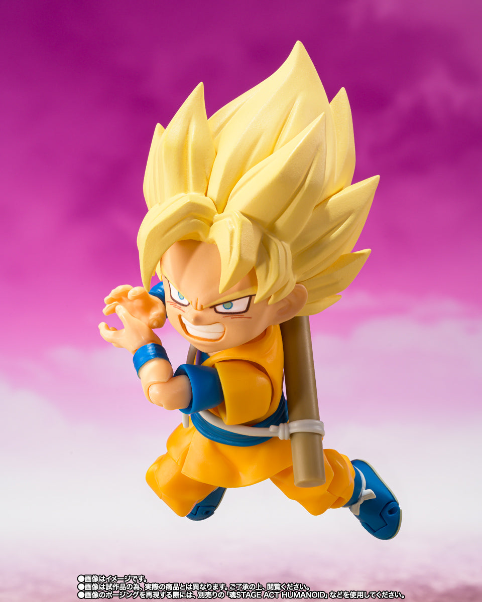 S.H. Figuarts Dragon Ball Daima Super Saiyan Son Goku (Mini) Action Figure