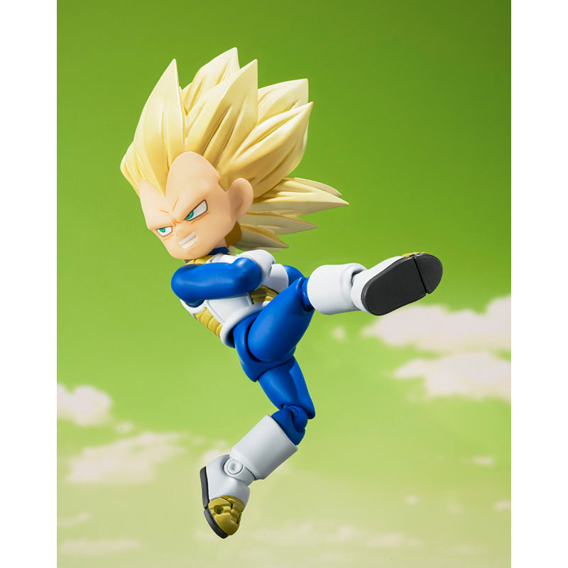 S.H. Figuarts Dragon Ball Daima Super Saiyan 3 Vegeta (Mini) Exclusive Action Figure