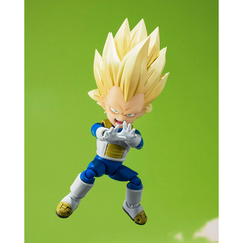 S.H. Figuarts Dragon Ball Daima Super Saiyan 3 Vegeta (Mini) Exclusive Action Figure