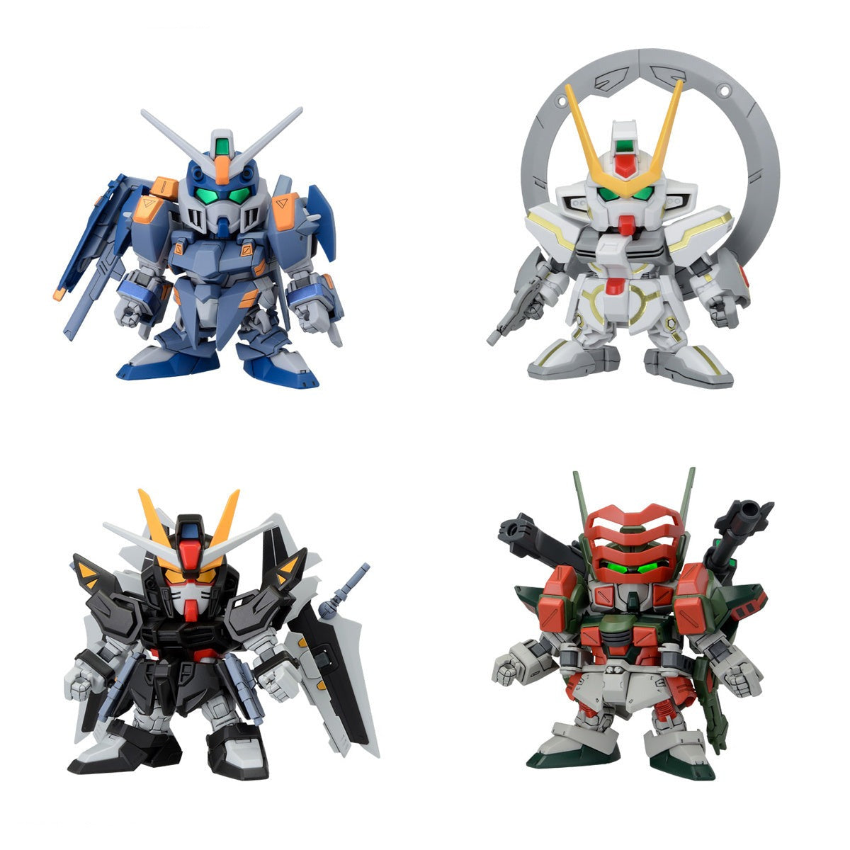 Gundam SD BB Senshi C.E. 73 Stargazer Set of 4 Model Kits