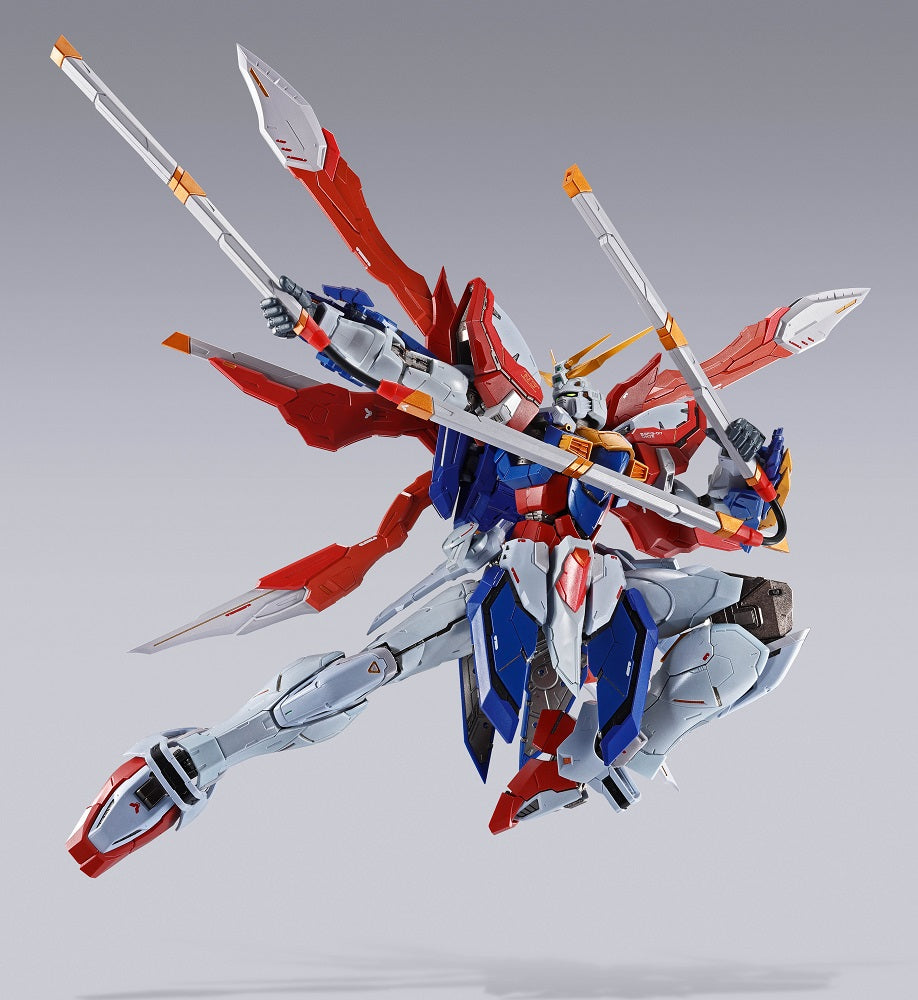 Bandai Metal Build G Gundam God Gundam (Burning Gundam and Burning Gundam Second Ver.) Action Figure