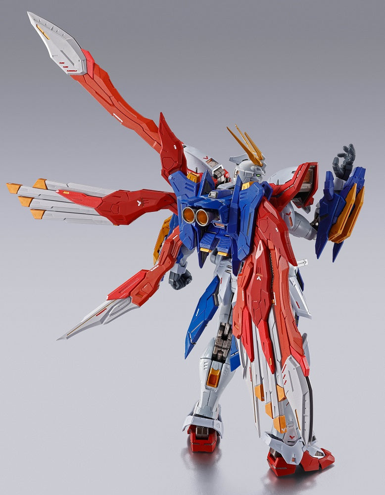 Bandai Metal Build G Gundam God Gundam (Burning Gundam and Burning Gundam Second Ver.) Action Figure