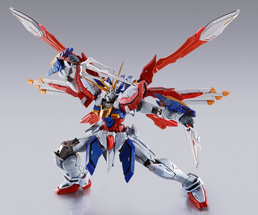 Bandai Metal Build G Gundam God Gundam (Burning Gundam and Burning Gundam Second Ver.) Action Figure