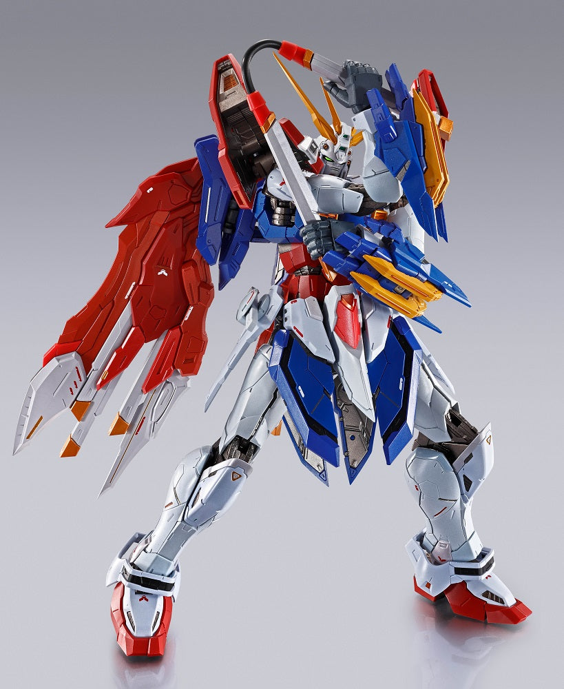 Bandai Metal Build G Gundam God Gundam (Burning Gundam and Burning Gundam Second Ver.) Action Figure