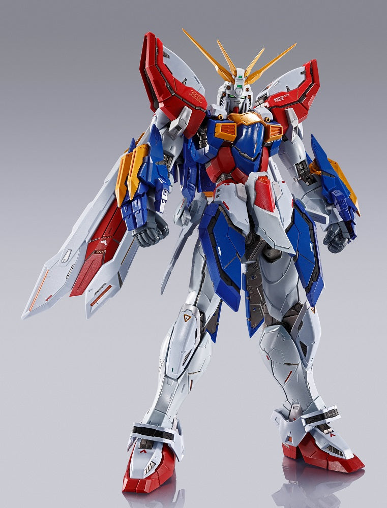 Bandai Metal Build G Gundam God Gundam (Burning Gundam and Burning Gundam Second Ver.) Action Figure