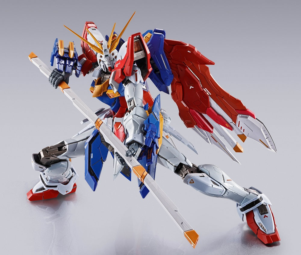 Bandai Metal Build G Gundam God Gundam (Burning Gundam and Burning Gundam Second Ver.) Action Figure