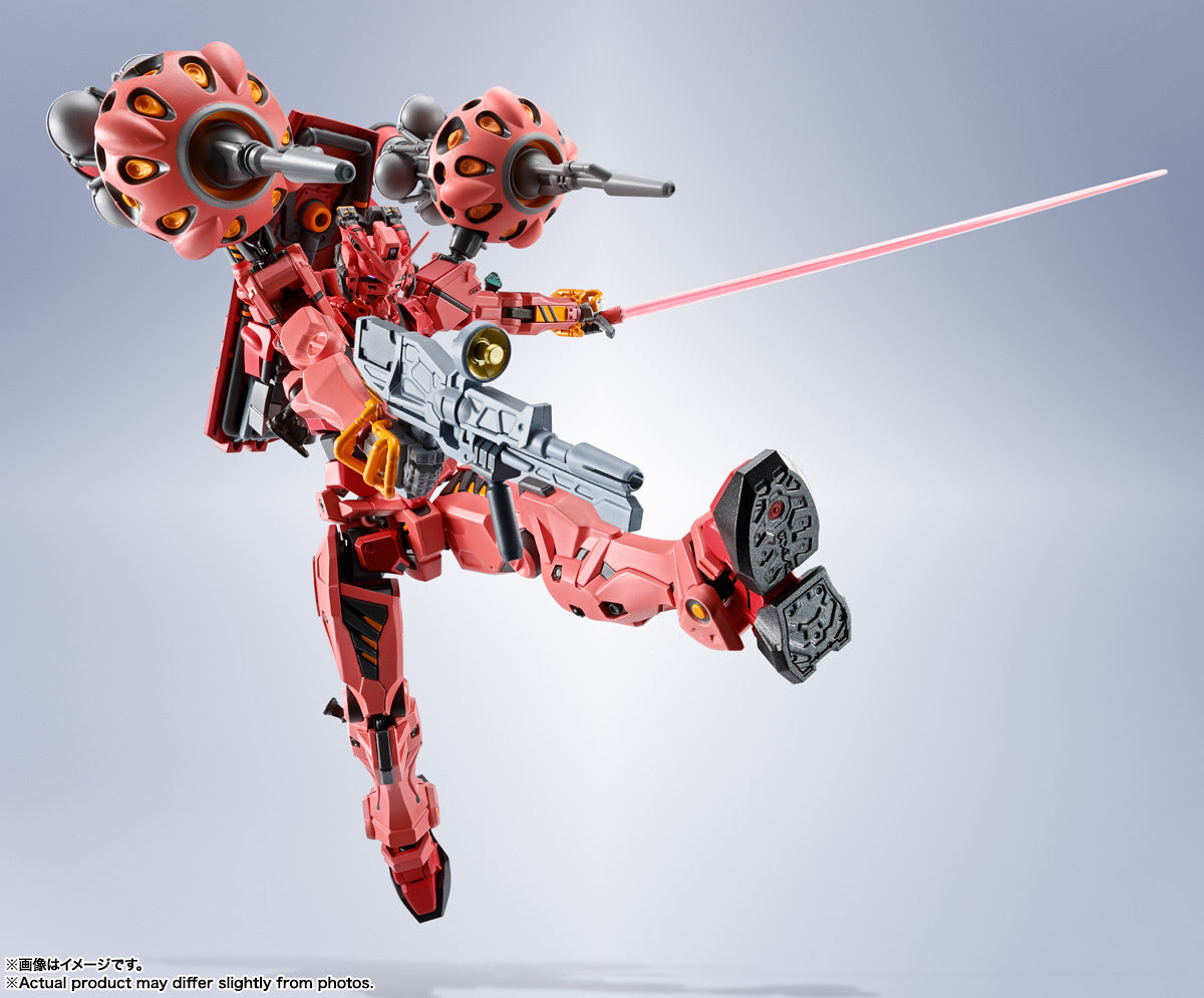Bandai Metal Robot Spirits Gundam GQuuuuuuX gMS-a Red Gundam Action Figure