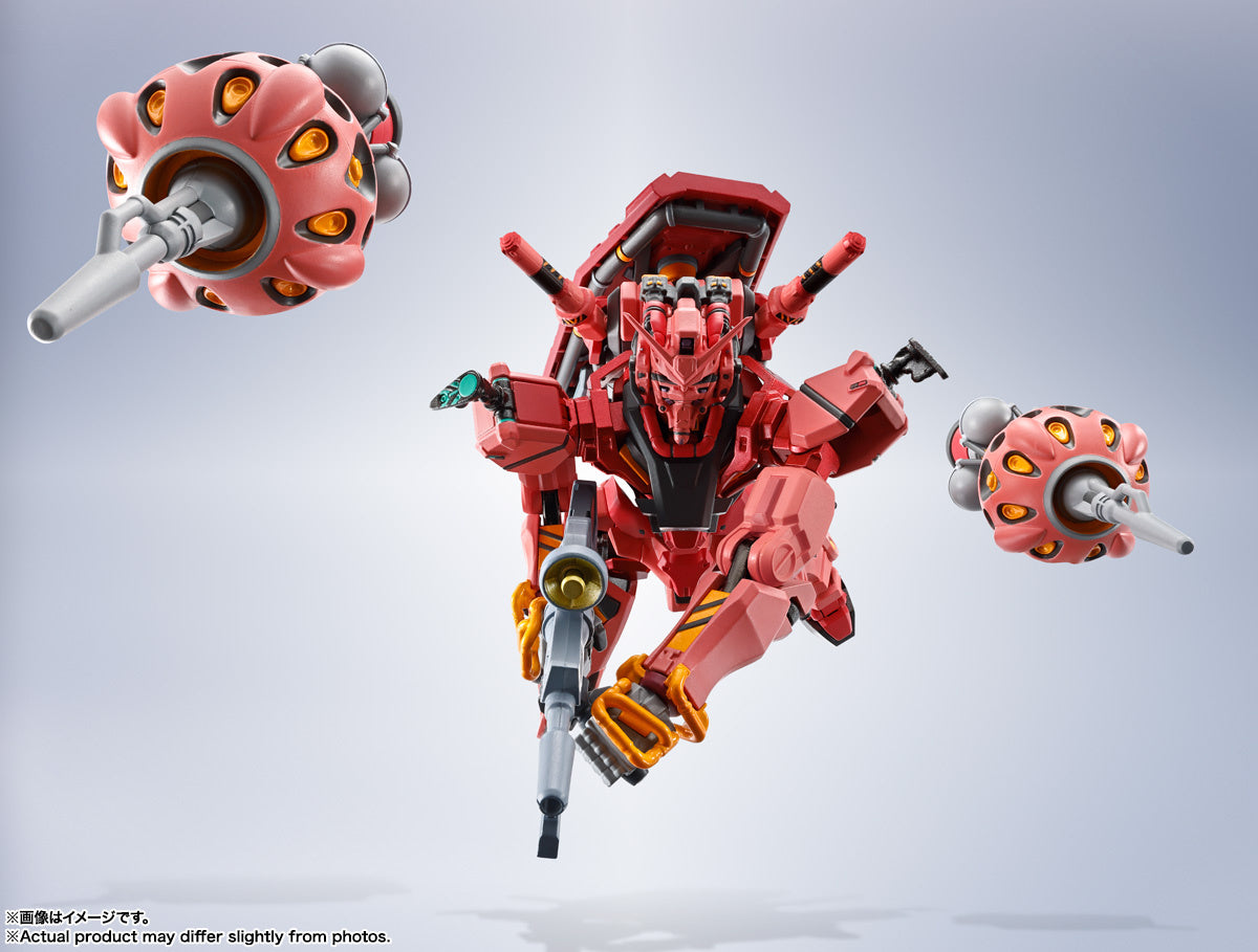 Bandai Metal Robot Spirits Gundam GQuuuuuuX gMS-a Red Gundam Action Figure