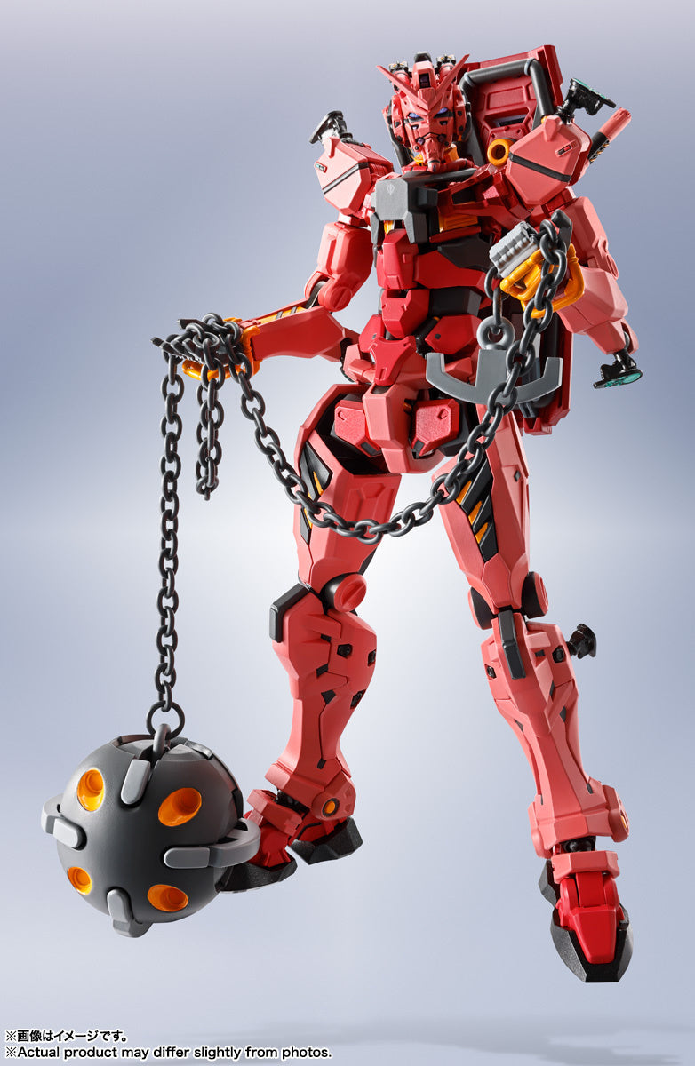 Bandai Metal Robot Spirits Gundam GQuuuuuuX gMS-a Red Gundam Action Figure